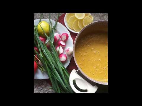 Турецкий суп с красной чечевицей  Мercimek corbasi