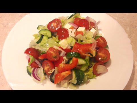Греческий салат. Рецепт греческого салата.