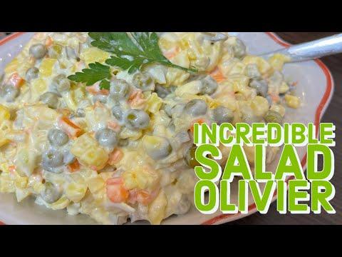 Вегетарианский салат оливье без мяса и колбасы! Необычный вариант знаменитого блюда из русской кухни