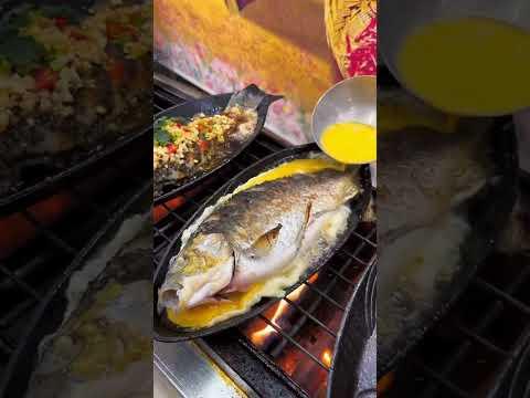 Asian street food 烧鱼