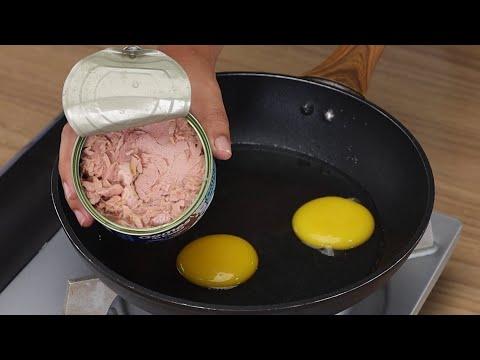 Do you have eggs and canned tuna at home? Make this super easy and delicious recipe.