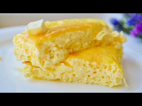 Пышный Омлет из 2-х ПРОДУКТОВ (как детстве) | Omelette Recipe
