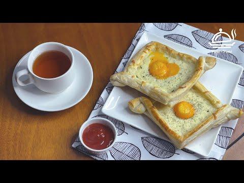 Oddiy nonushta: xachapuri tayyorlash  / быстрый завтрак: хачапури с сыром / khachapuri recipes