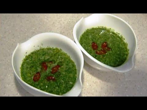 Холодный суп "Зелёный гаспачо" из петрушки, рукколы и мяты / Кухня на шпильках