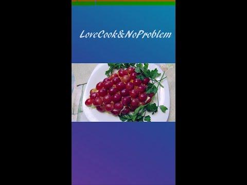Салат Виноградная гроздь - супер рецепт вкусного салата Тиффани