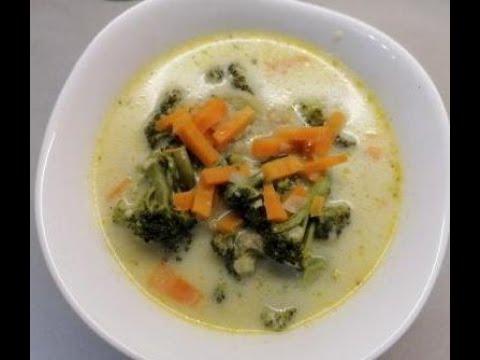 ПП  -суп из брокколи ( очень-очень вкусный)