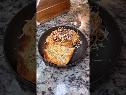 Dinner for my Husband ❤️ #viraltiktokspaghetti #platedinnerwithme #hoemade