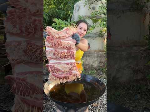 Pork crispy cook and eat #cooking #shortvideo #food #recipe #cookingtv #shorts