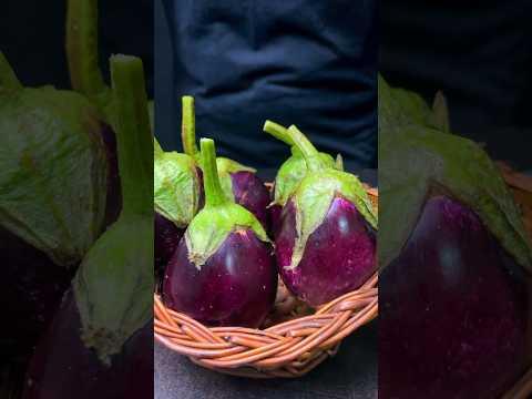 Bharwa Baingan Masala | Masala Eggplant Recipe #shorts #cooking #eggplant
