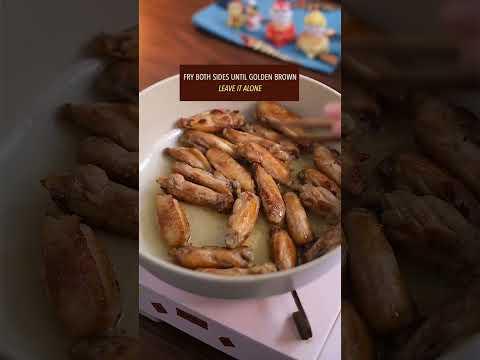 EASY & QUICK CHICKEN WINGS RECIPE #recipe #chickenwings #chinesefood #cooking #chickenrecipe #shorts