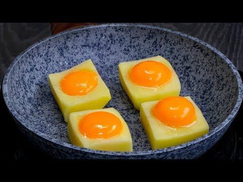 3 картошки и 4 яйца - вот так быстро и просто можно приготовить вкусное блюдо| Cookrate - Русский