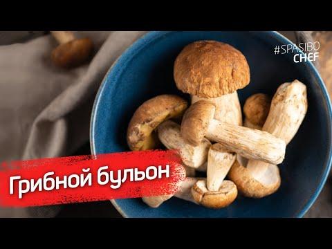 НАСЫЩЕННЫЙ ГРИБНОЙ БУЛЬОН - рецепт шеф повара Волкова-Медведева