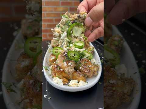 Creole-Elote Style Party Wings | Chef Alden B #flychefaldenb  #shorts #food
