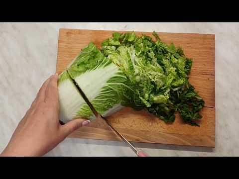 Салат из пекинской капусты с курицей /простой рецепт/не Цезарь
