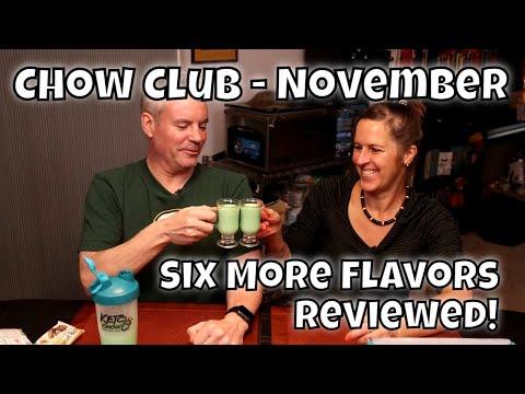 Keto Chow - November Box plus the Final 6 Flavors Reviewed (including all 4 soups)