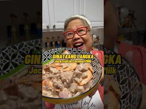 Mama LuLu Cooks: Ginataang Langka (Jackfruit in Coconut Milk) #cookinginshorts