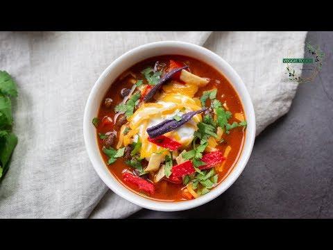 Vegan Black Bean Chili | Суп Чили с Черной Фасолью
