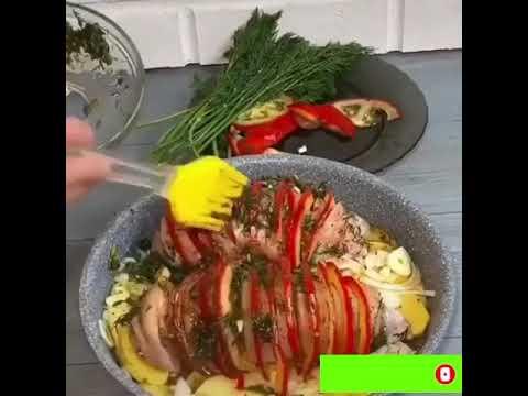 Курица с овощами, как приготовить, простые рецепты, готовим быстро
