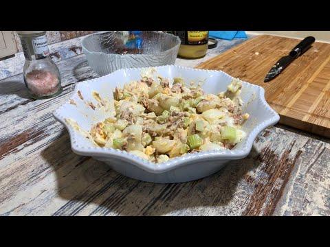 Антираковая диета: салат из тунца с перепелиными яйцами и дижонской горчицей