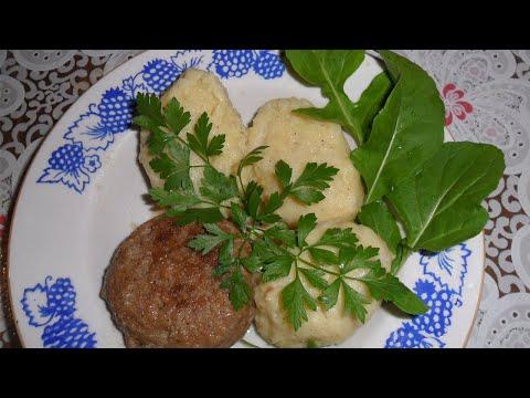 Воздушные, вкусные картофельные кнедлики на гарнир к мясным блюдам
