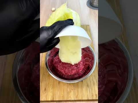 Азиатский рецепт капусты с мясом в панировке!