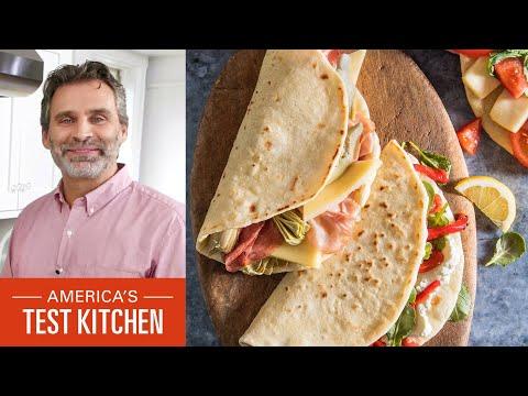 How to Make Acquacotta (Tuscan White Bean and Escarole Soup) and Piadine (Italian Flatbreads)