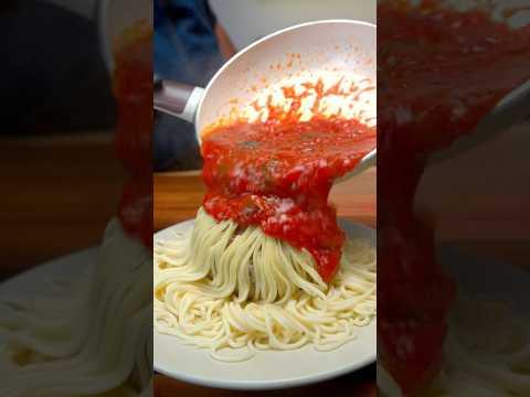 Spaghetti Meatball #cooking #shorts