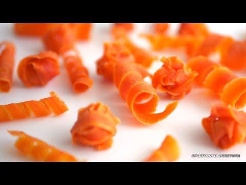 Морковный декор "Спирали" и "Клубочки"  для тортов, капкейков и другой выпечки