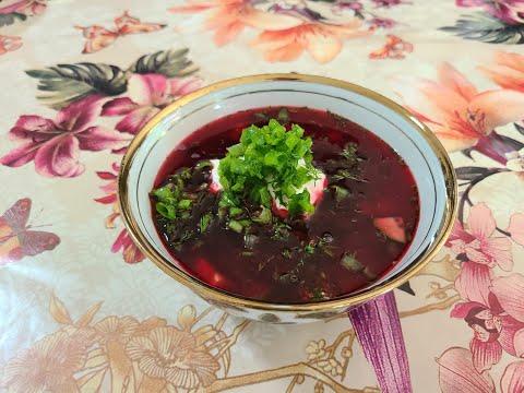 ХОЛОДНИК ИЛИ СВЕКОЛЬНИК очень вкусный  холодный суп В ЖАРКУЮ ПОГОДУ!!!