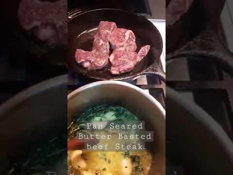 How to Cook The Perfect Steak with Butter Tender Juicy|Beef Steak Recipe#shorts#beefsteak