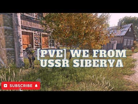 Сервер [PVE]WE FROM THE USSR Syberia+Quest+Bot+helicopters. Стрим #1 Обзор Проекта.