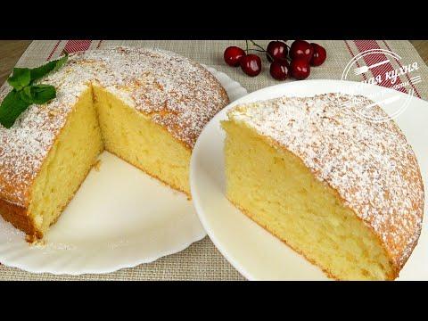 Вкуснейший сметанный пирог за 5 минут + выпечка | Delicious sour cream pie in 5 minutes + baking