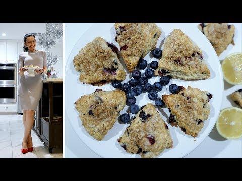 Изумительные Сконы из Голубики и Лимона - Blueberry Scones - Рецепт от Эгине - Heghineh Cooking Show
