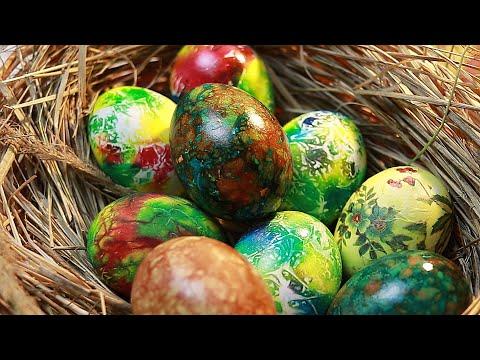 Три Способа Как Покрасить Яйца на Пасху (Пасха 2020)