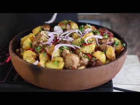 Оджахури  -  лучшее блюдо из картошки и мяса