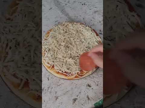 Como preparar pizza fácil en air fryer o freidora de aire
