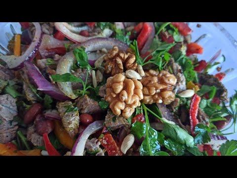Рецепт очень вкусного салата Тбилиси