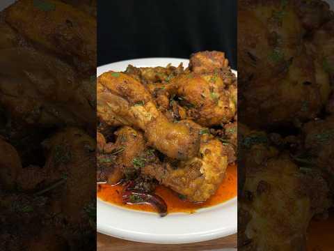 Tawa Chicken Masala ASMR Cooking || #shorts #food #cooking #indianasmrworld #nonveg #chicken #asmr
