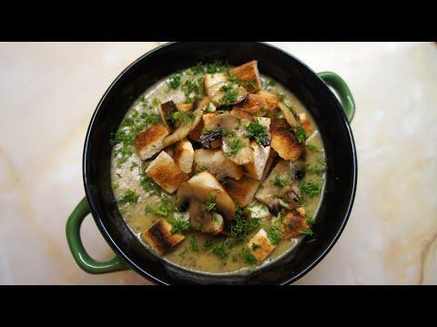 Как приготовить вкусный грибной крем-суп из шампиньонов
