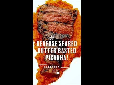How to Reverse Sear Picanha Steak PERFECTLY #picanha #reversesear #shorts