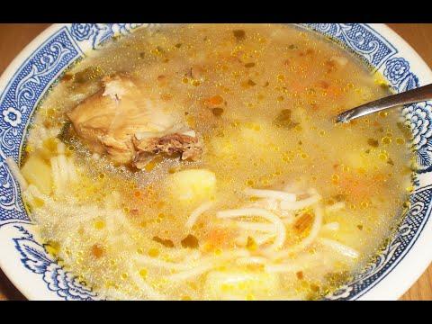 Куриный суп с вермишелью и картофелем