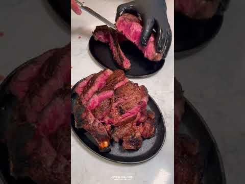 Peter Luger Style Steak Recipe | Over The Fire Cooking by Derek Wolf