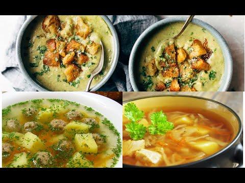 3 простых рецепта супа, которые готовятся быстро