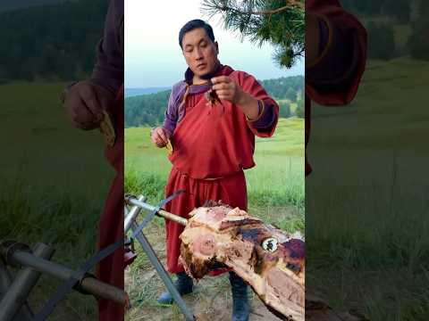 The KHAN Style Roast Lamb! Mongolian BBQ 