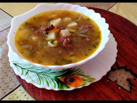 Наваристый суп с ТУШЕНКОЙ (для тех, кто успел запастись консервой)/Rich soup with STEW