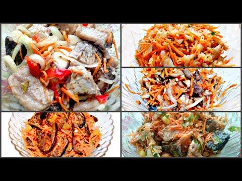 Любителям Корейской кухни (пять очень вкусных салатов)! Для тех, кто любит остренькое!