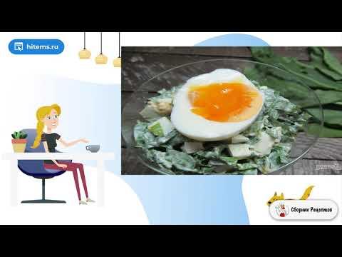 Салат из щавеля с яйцом. Вкусные рецепты с фото