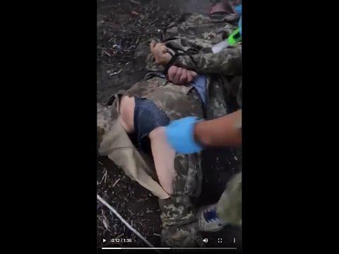 Украинскому солдату отрезали яйца 18+