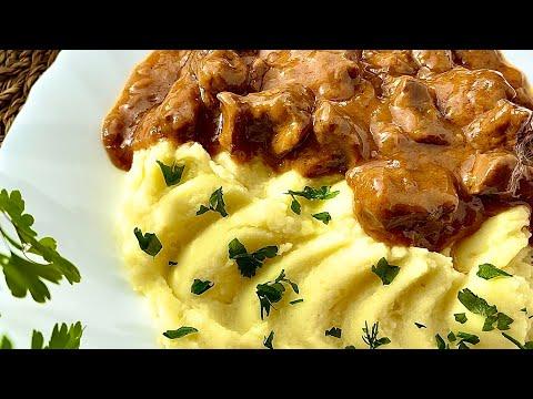 Блюдо венгерских пастухов-гуляш из говядины