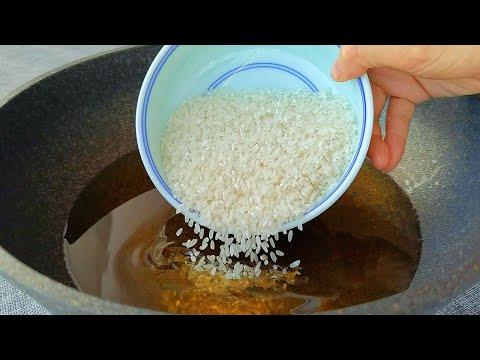 【小穎美食】大米放進滾燙的油鍋中，5秒變美食，連吃6天都不膩，營養解饞
